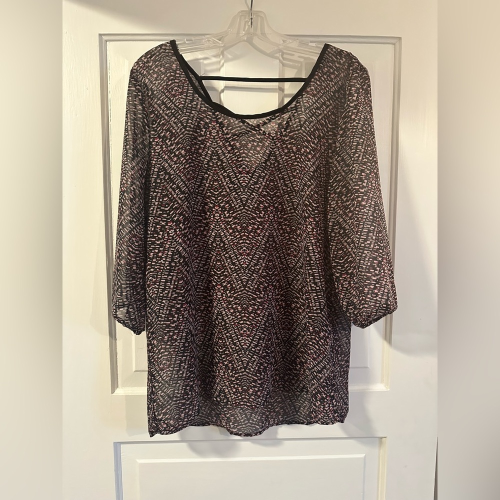 Maurice’s 3/4 Length Sleeve Blouse